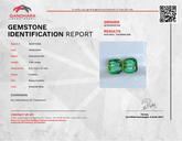 3.96 Carat Natural Tourmaline Pair Gem
